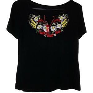 Hand embroidered National Ukrainian style shirt